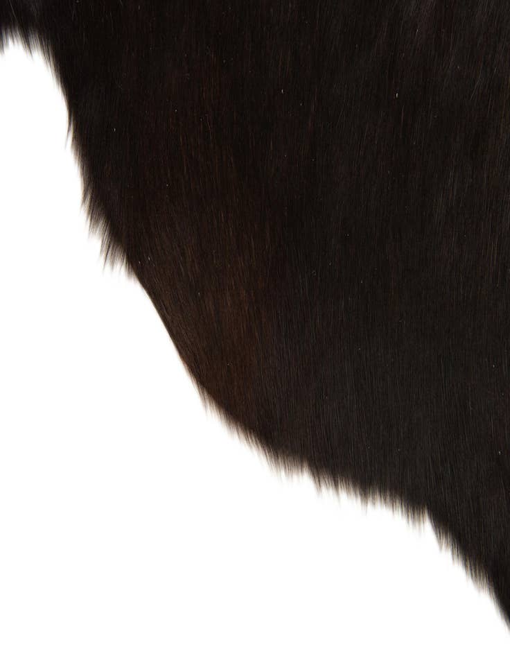Detail image of  1' 8 x 2' 6 Cowhide Leather Rug
