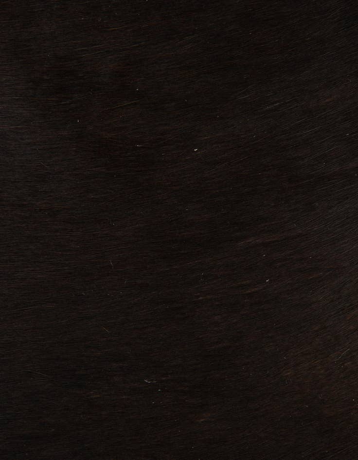 Detail image of  1' 8 x 2' 6 Cowhide Leather Rug