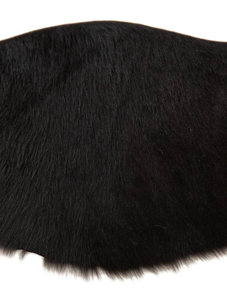 Detail image of  1' 8 x 2' 6 Cowhide Leather Rug