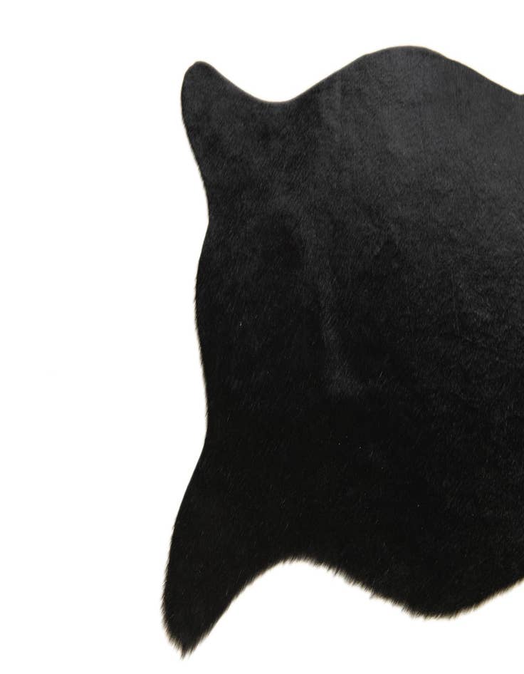 Detail image of  1' 8 x 2' 6 Cowhide Leather Rug