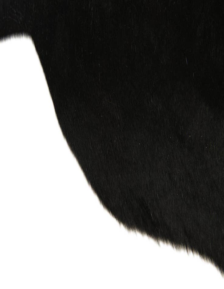 Detail image of  1' 8 x 2' 6 Cowhide Leather Rug