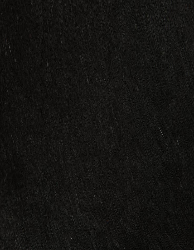 Detail image of  1' 8 x 2' 6 Cowhide Leather Rug