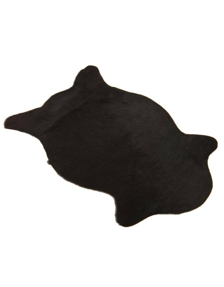 Detail image of  1' 8 x 2' 6 Cowhide Leather Rug