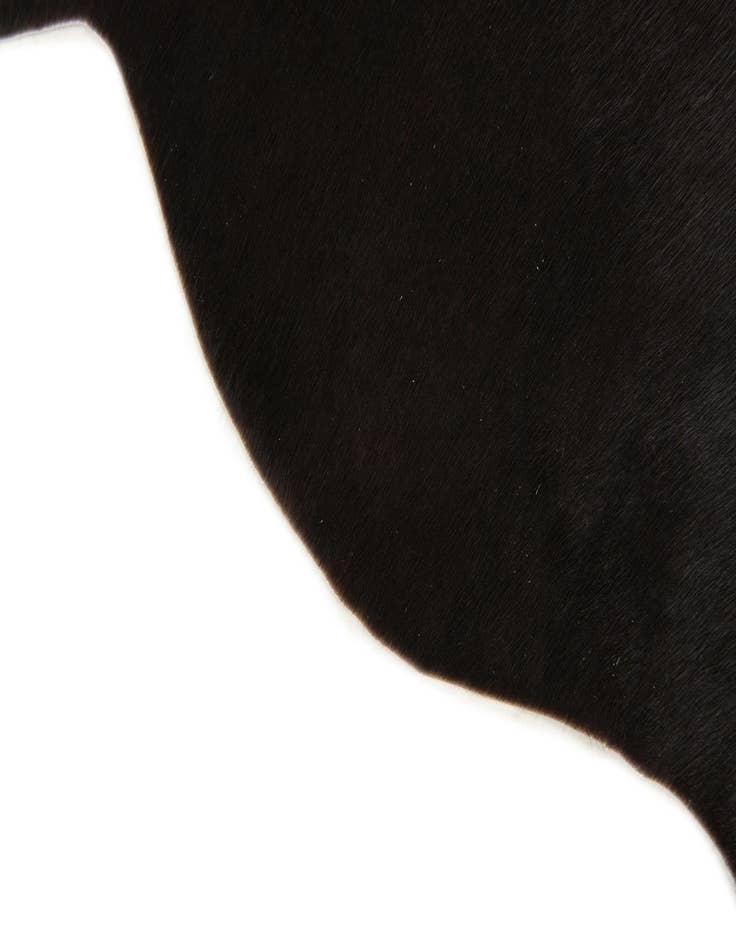 Detail image of  1' 8 x 2' 6 Cowhide Leather Rug