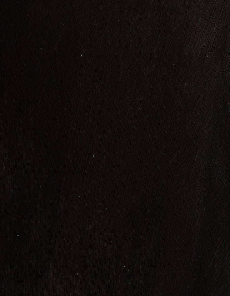 Detail image of  1' 8 x 2' 6 Cowhide Leather Rug