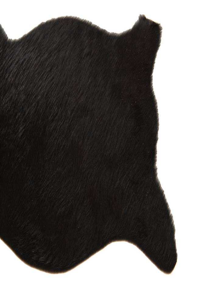 Detail image of  1' 8 x 2' 6 Cowhide Leather Rug