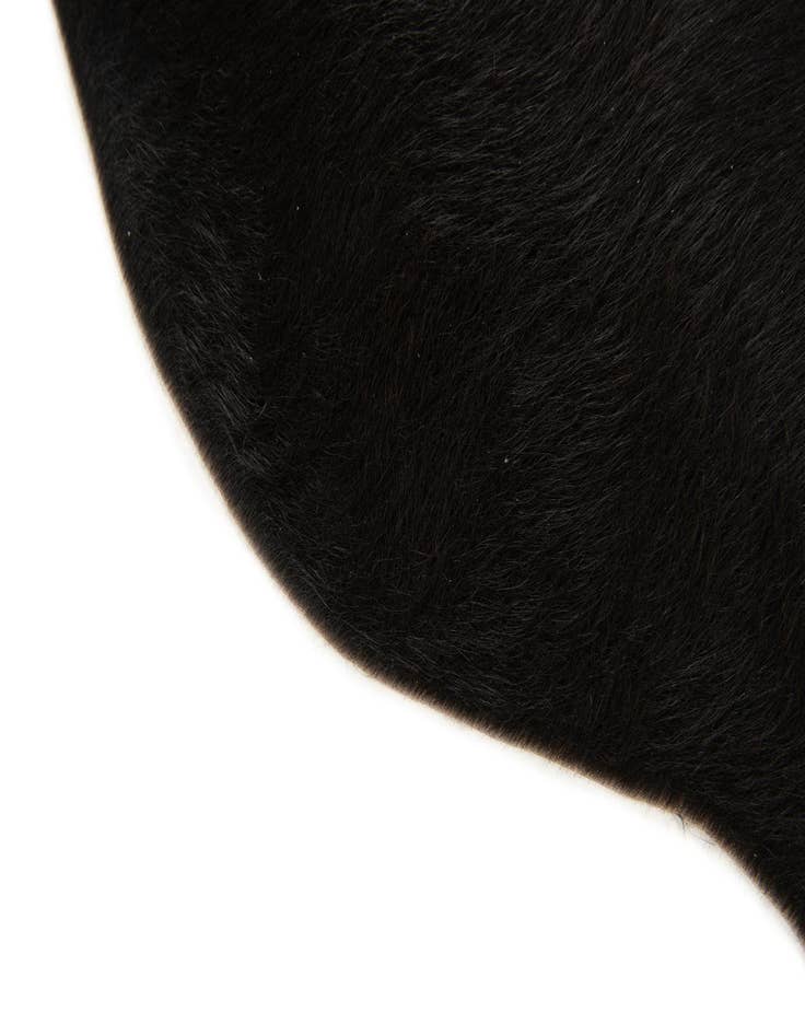 Detail image of  1' 8 x 2' 6 Cowhide Leather Rug