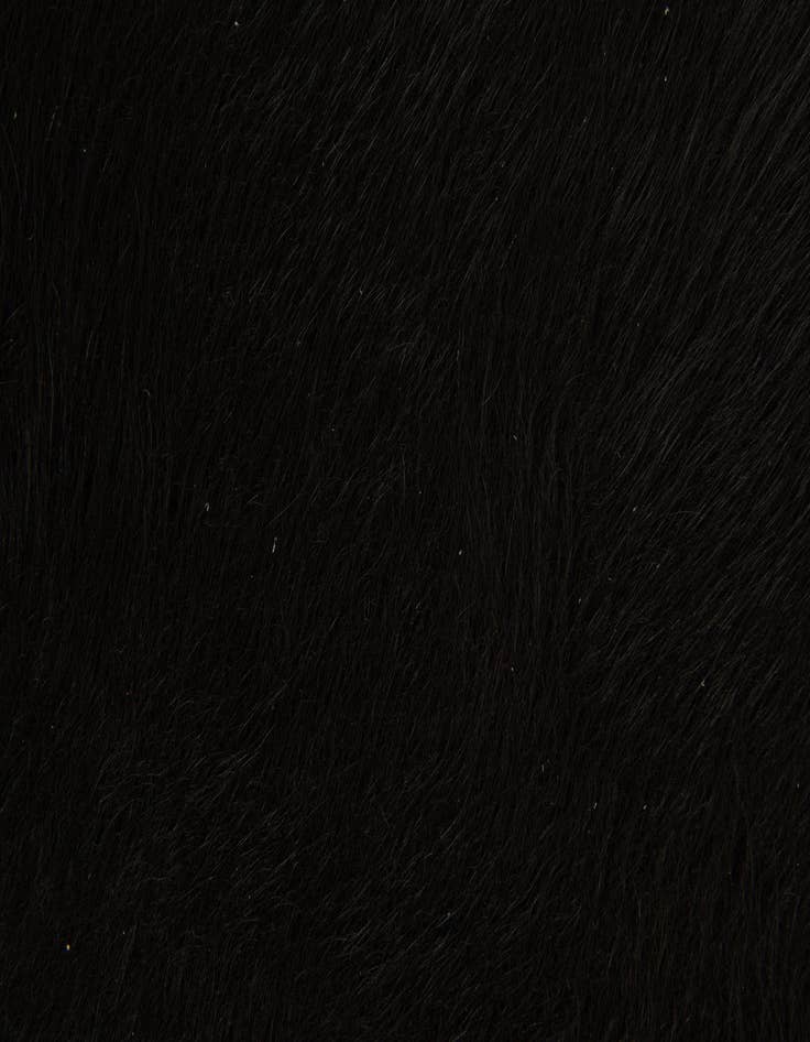 Detail image of  1' 8 x 2' 6 Cowhide Leather Rug