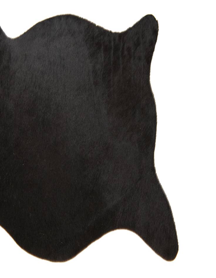 Detail image of  1' 8 x 2' 6 Cowhide Leather Rug
