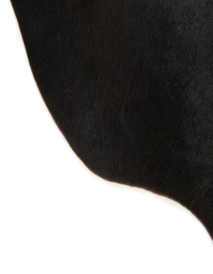 Detail image of  1' 8 x 2' 6 Cowhide Leather Rug