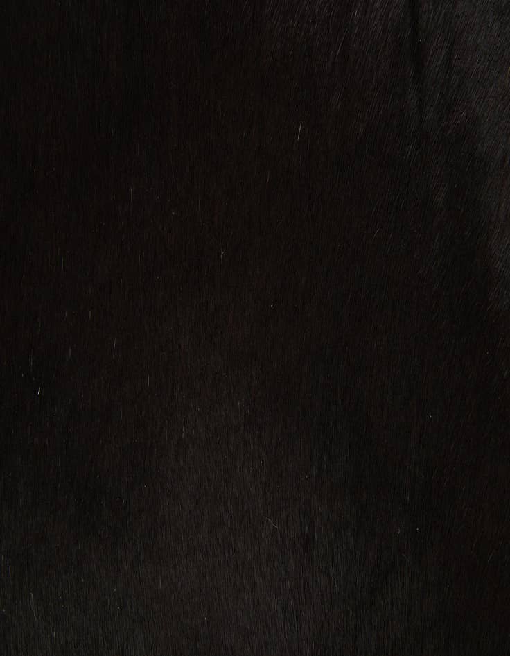 Detail image of  1' 8 x 2' 6 Cowhide Leather Rug