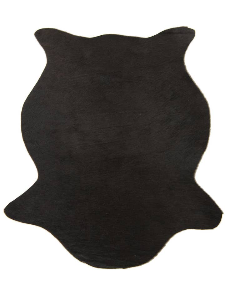 Detail image of  1' 8 x 2' 6 Cowhide Leather Rug