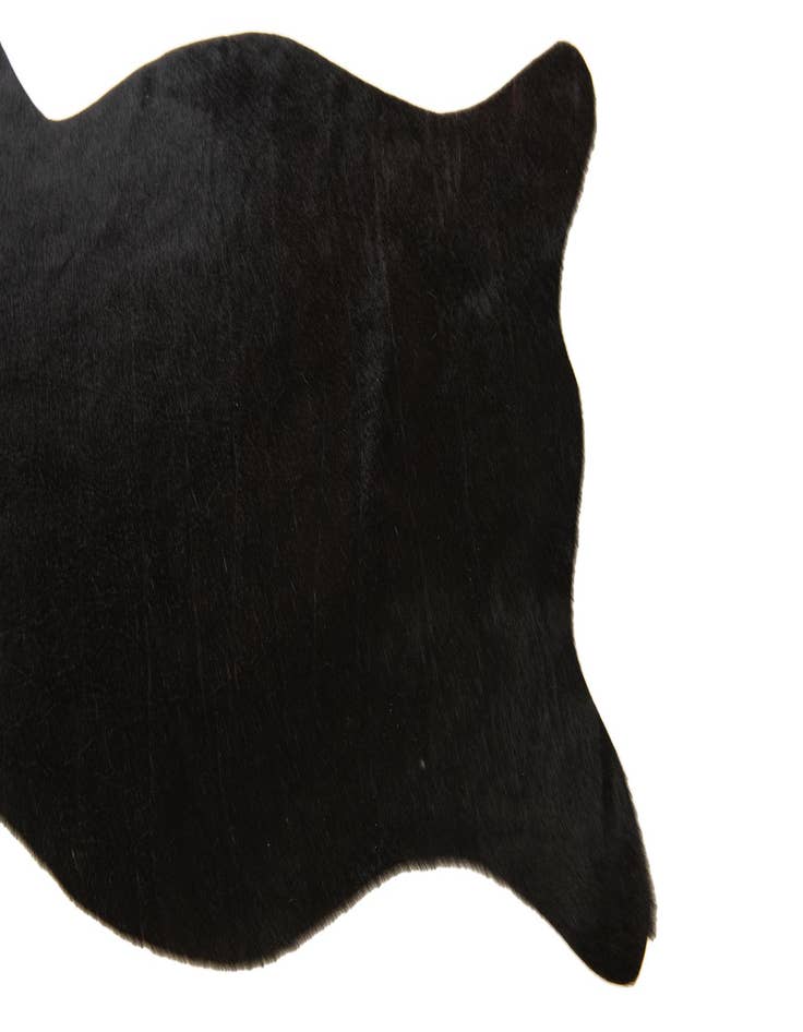 Detail image of  1' 8 x 2' 6 Cowhide Leather Rug