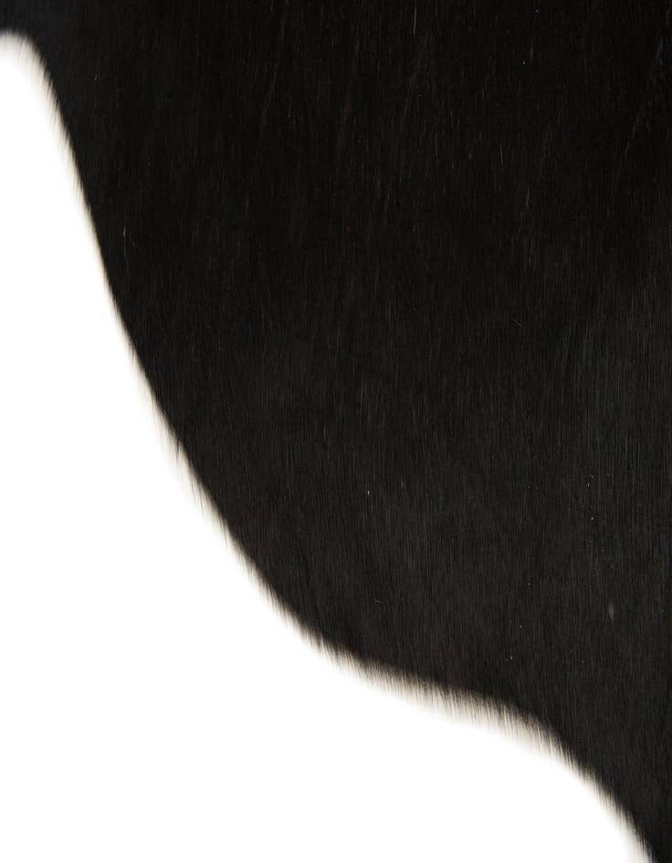 Detail image of  1' 8 x 2' 6 Cowhide Leather Rug