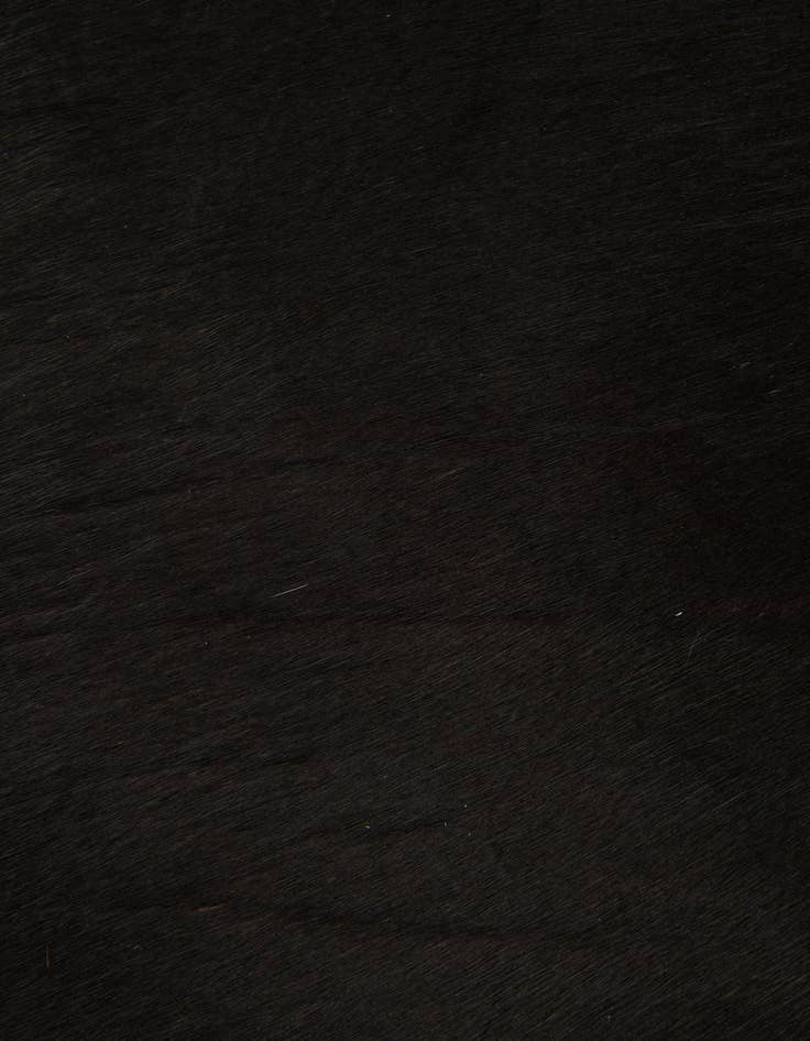 Detail image of  1' 8 x 2' 6 Cowhide Leather Rug