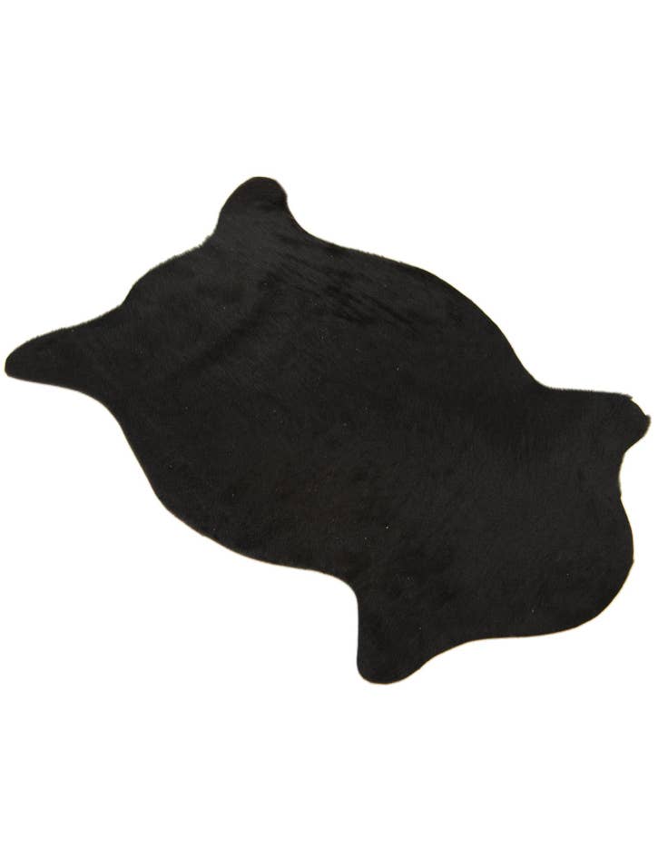 Detail image of  1' 8 x 2' 6 Cowhide Leather Rug