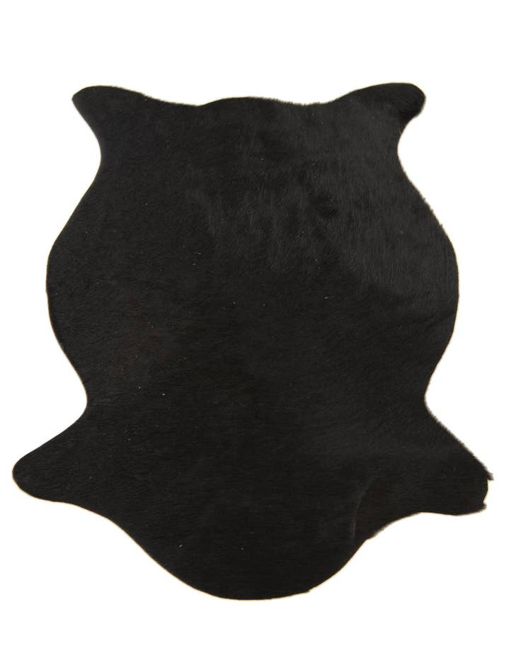 Detail image of  1' 8 x 2' 6 Cowhide Leather Rug