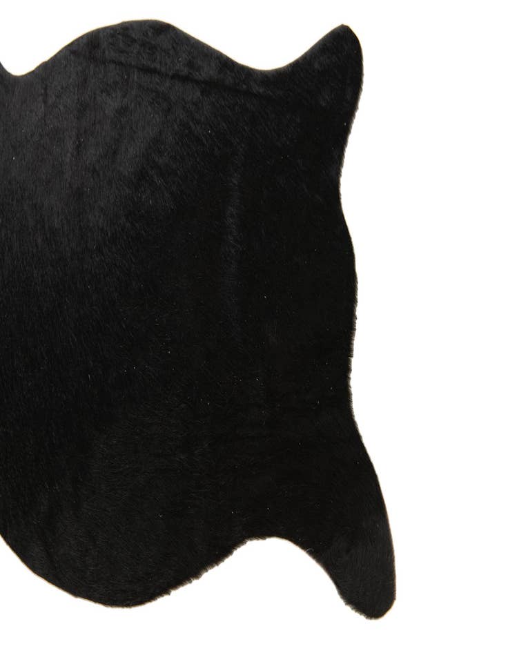 Detail image of  1' 8 x 2' 6 Cowhide Leather Rug