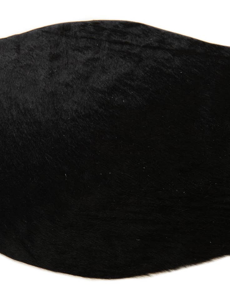 Detail image of  1' 8 x 2' 6 Cowhide Leather Rug