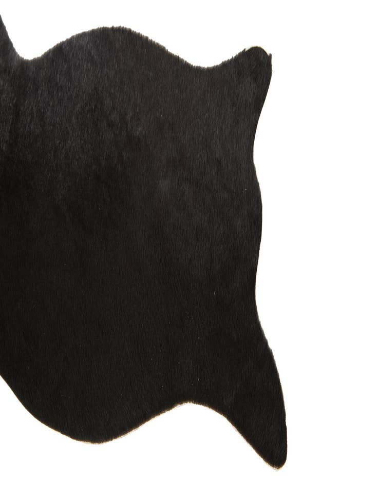 Detail image of  1' 8 x 2' 6 Cowhide Leather Rug