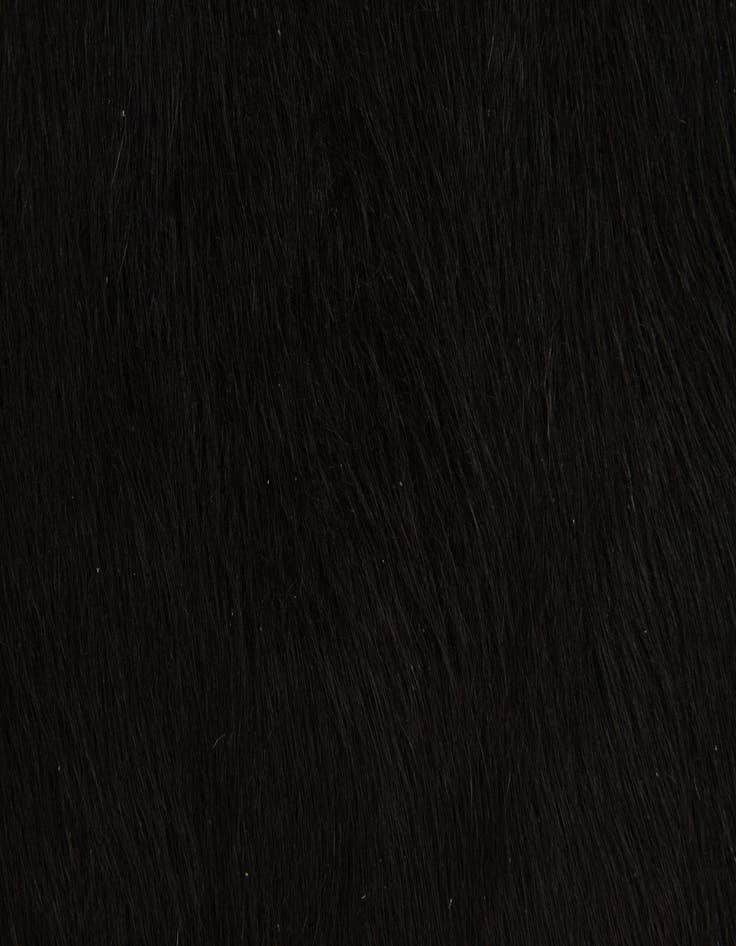 Detail image of  1' 8 x 2' 6 Cowhide Leather Rug