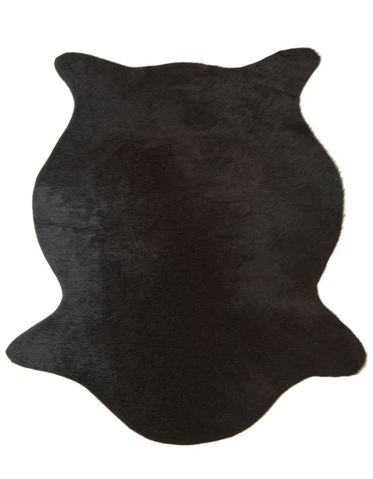 Detail image of  1' 8 x 2' 6 Cowhide Leather Rug