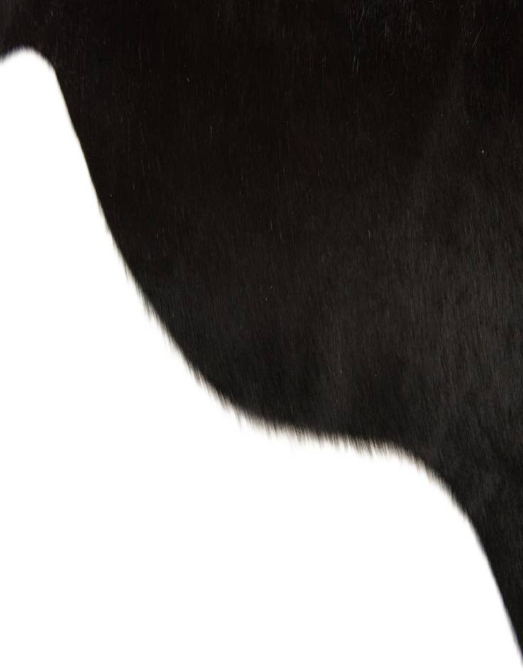 Detail image of  1' 8 x 2' 6 Cowhide Leather Rug