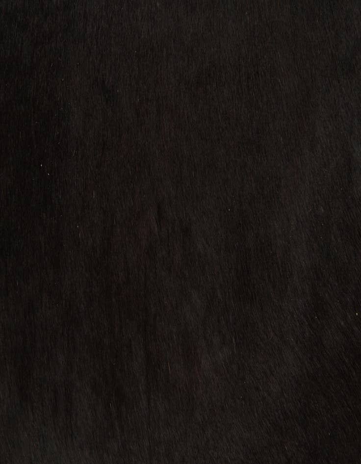 Detail image of  1' 8 x 2' 6 Cowhide Leather Rug