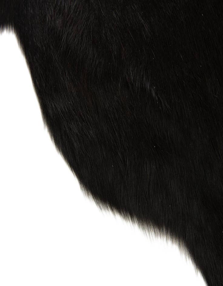 Detail image of  1' 8 x 2' 6 Cowhide Leather Rug