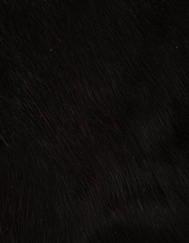 Detail image of  1' 8 x 2' 6 Cowhide Leather Rug