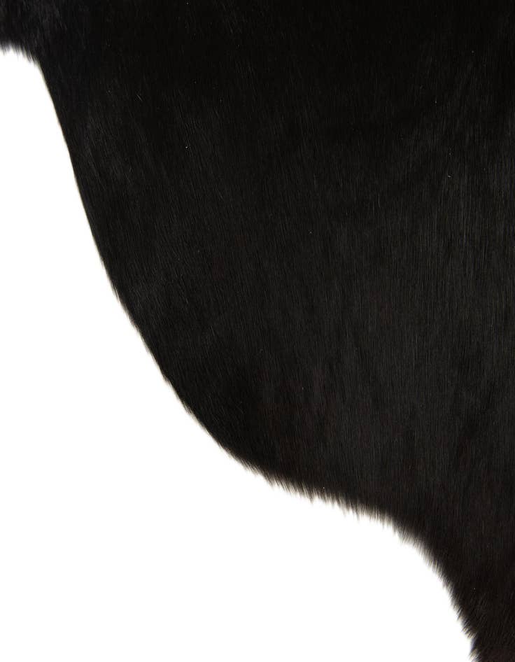 Detail image of  1' 8 x 2' 6 Cowhide Leather Rug