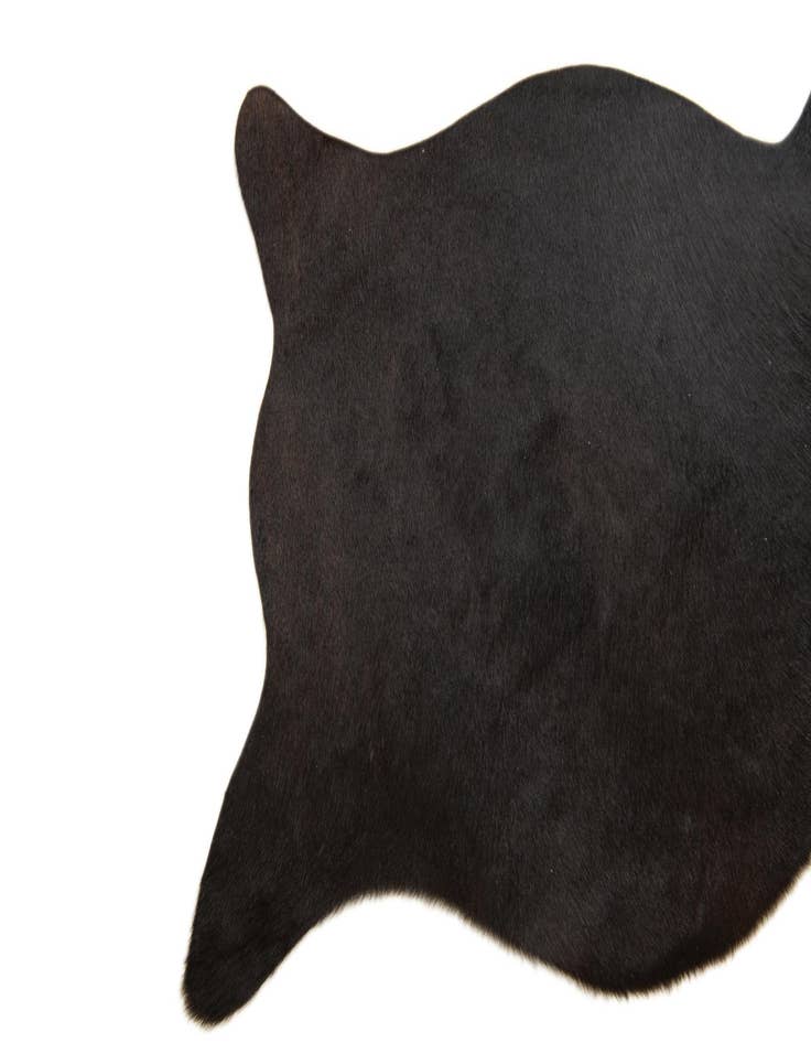 Detail image of  1' 8 x 2' 6 Cowhide Leather Rug