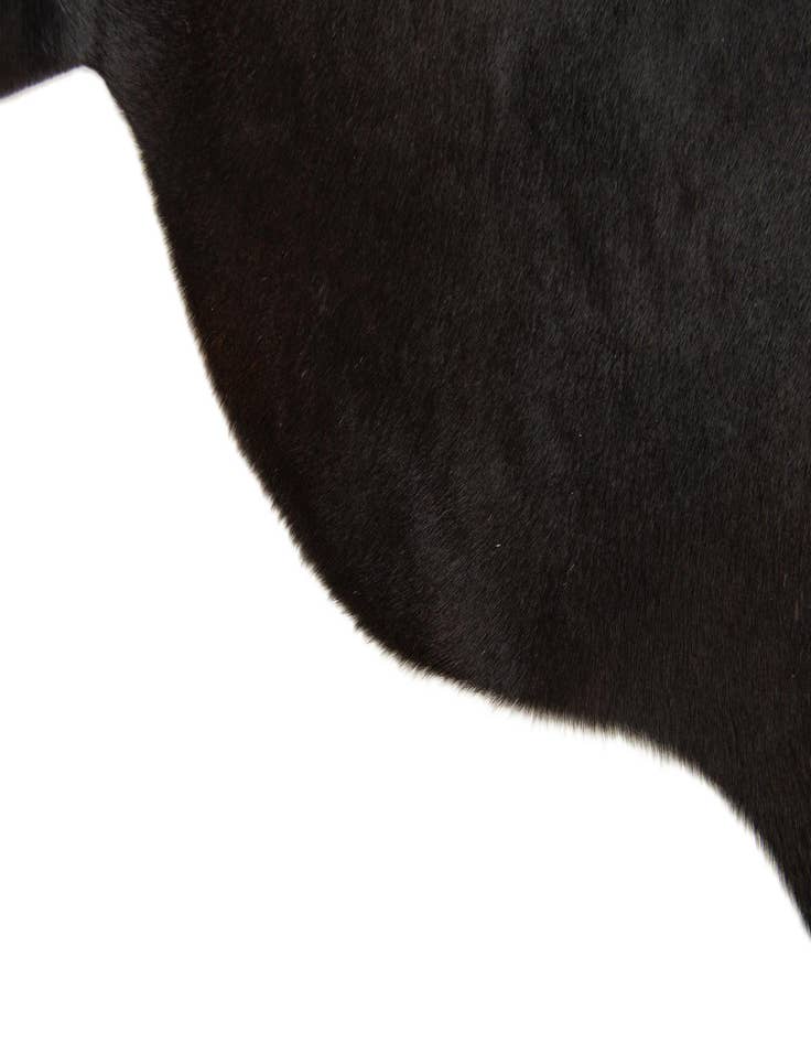 Detail image of  1' 8 x 2' 6 Cowhide Leather Rug