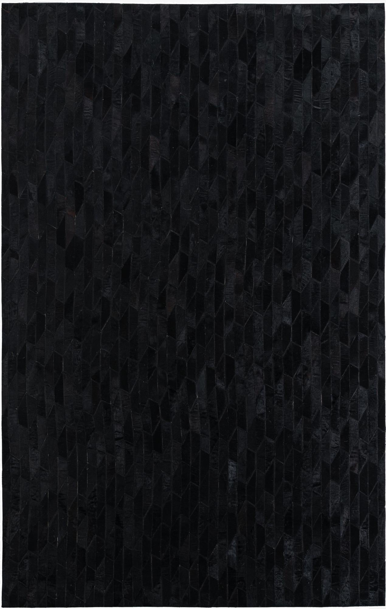  5' x 7' 9 Cowhide Leather Rug