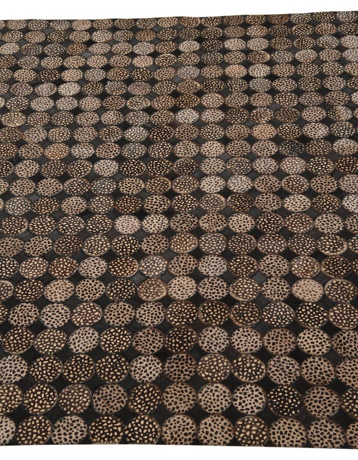 Detail image of  4' 8 x 6' 8 Cowhide Rug