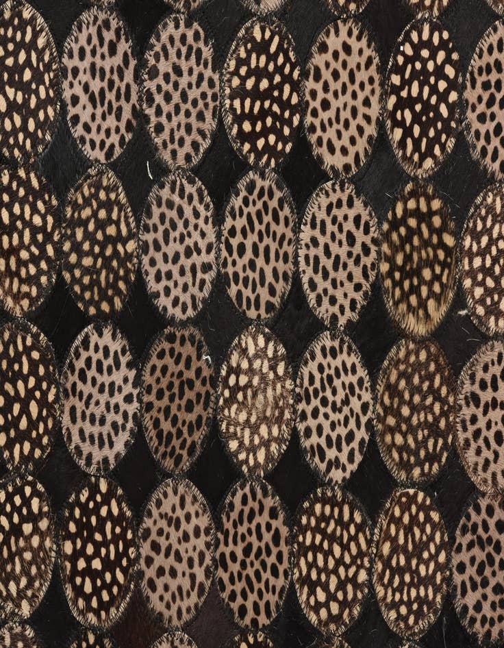 Detail image of  4' 8 x 6' 8 Cowhide Rug