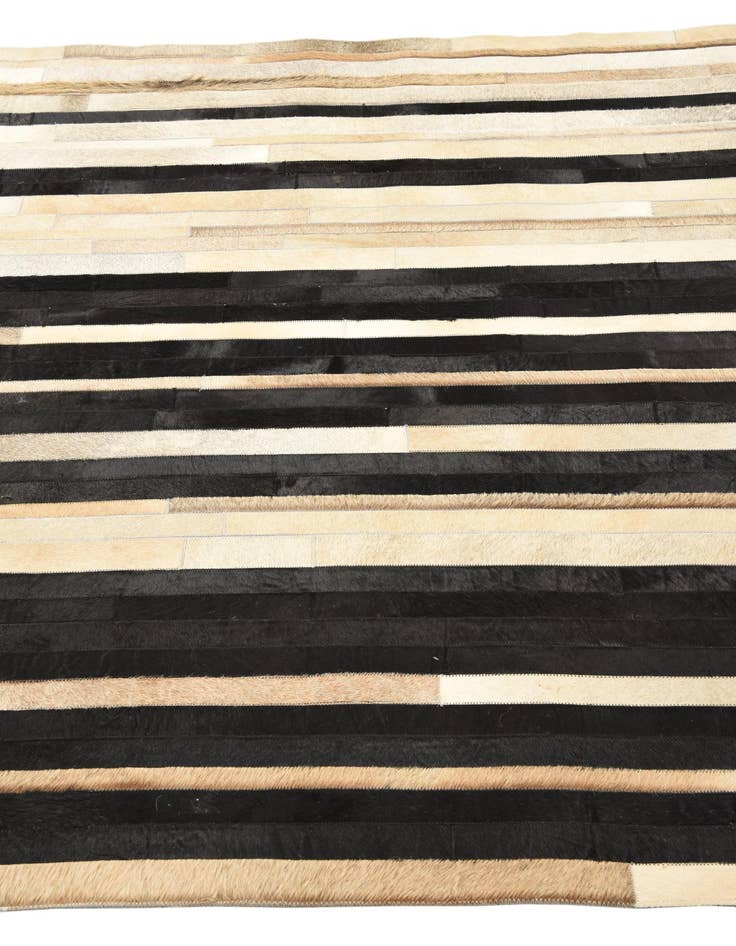 Detail image of  5' 3 x 7' 6 Cowhide Rug