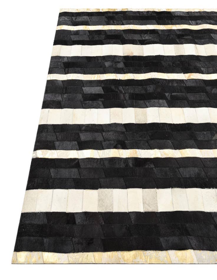 Detail image of  5' 4 x 7' 4 Cowhide Rug