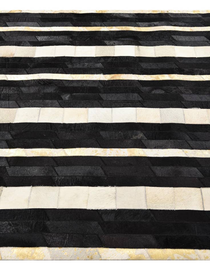 Detail image of  5' 4 x 7' 4 Cowhide Rug