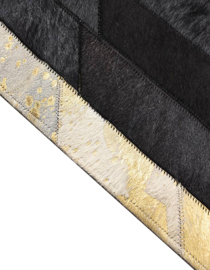 Detail image of  5' 4 x 7' 4 Cowhide Rug