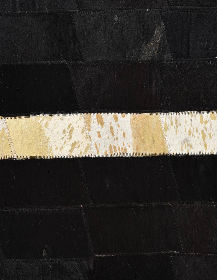 Detail image of  5' 4 x 7' 4 Cowhide Rug