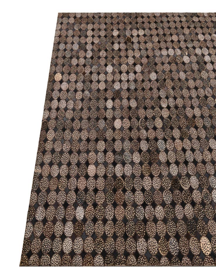 Detail image of  5' 2 x 7' 6 Cowhide Rug