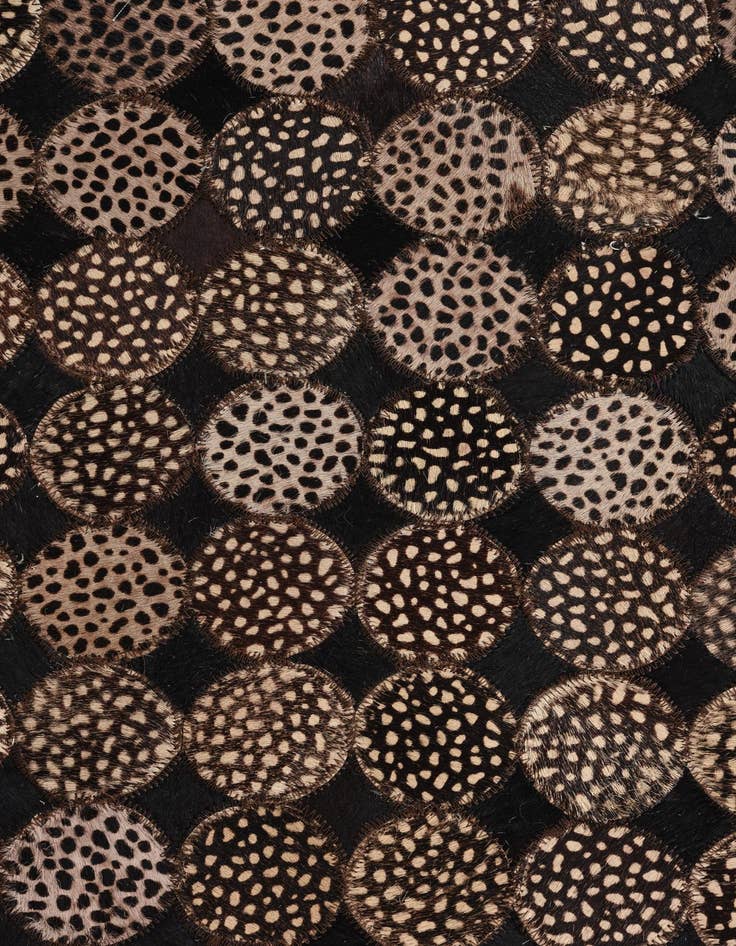 Detail image of  5' 3 x 7' 5 Cowhide Rug