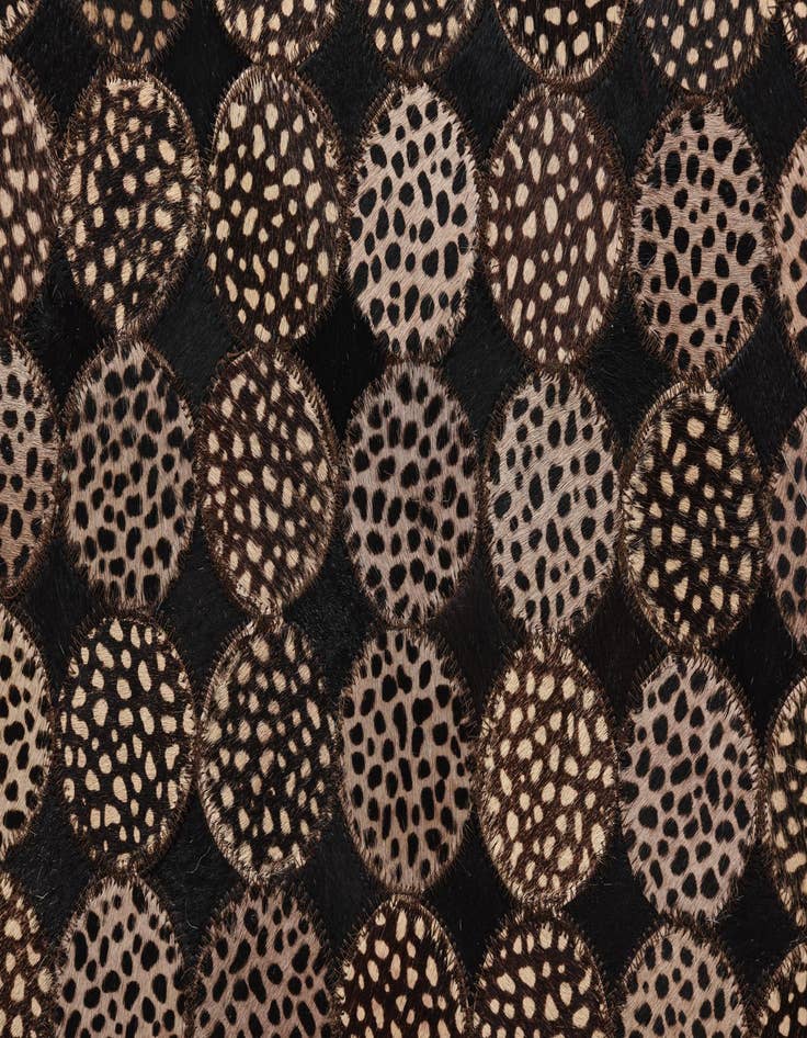 Detail image of  5' 3 x 7' 5 Cowhide Rug