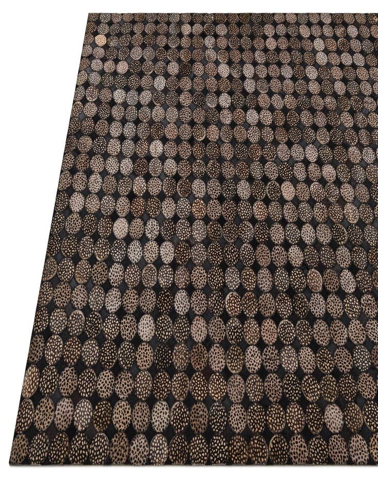 Detail image of  4' 8 x 6' 8 Cowhide Rug