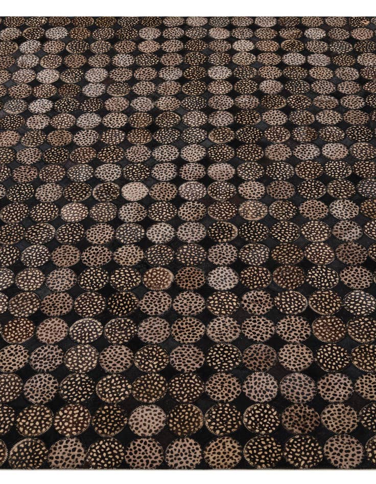 Detail image of  4' 8 x 6' 8 Cowhide Rug