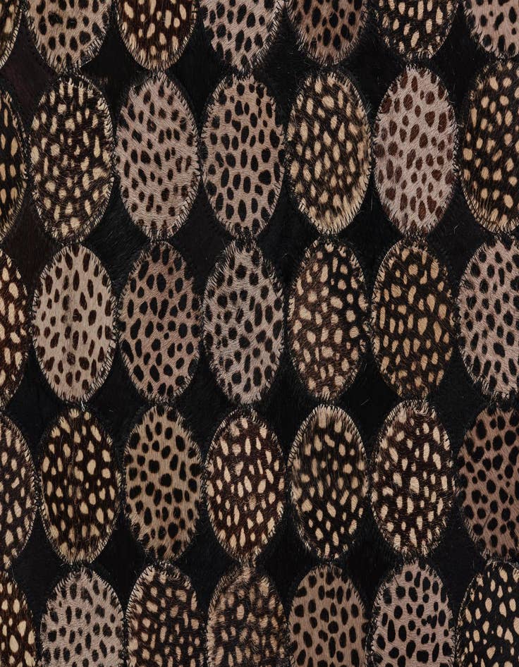 Detail image of  4' 8 x 6' 8 Cowhide Rug