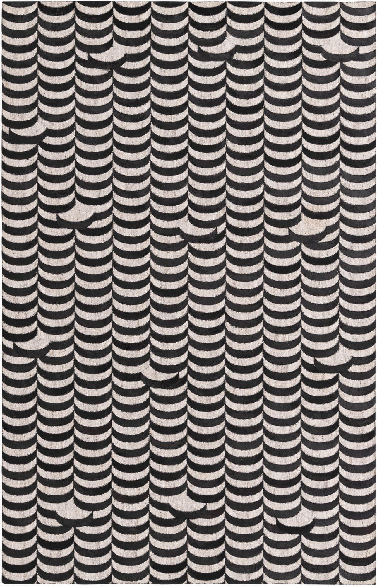  5' 2 x 8' Cowhide Rug