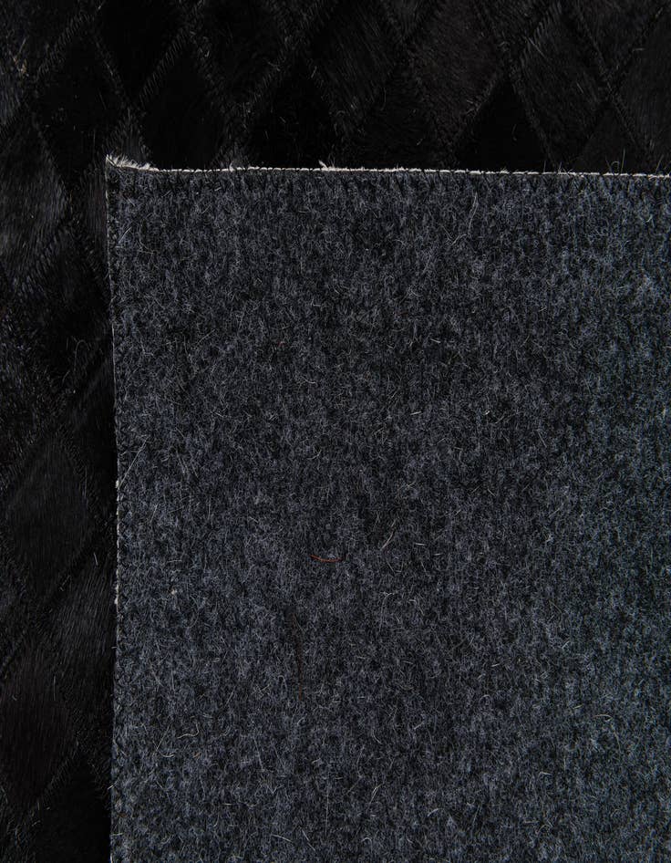 Detail image of  8' 1 x 9' 11 Cowhide Stocks Rug