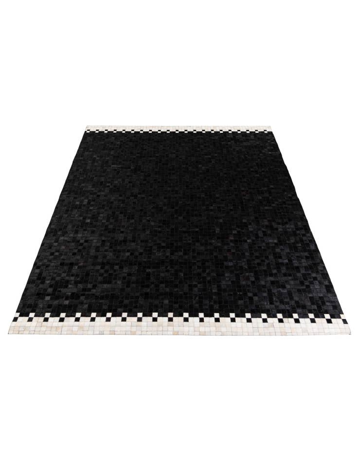 Detail image of  8' 1 x 9' 11 Cowhide Stocks Rug